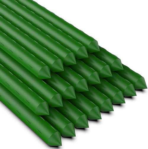 4Feet 48inch Garden Stakes Sturdy Plant Sticks Support Tomato Stakes by Jxrhy