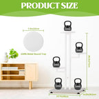 iDavosic.ly 3 Tier Plant Stand Indoor Outdoor, Tiered Corner Multiple Flower - Image 4