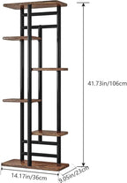 LINZINAR Plant Stand 6 Tier 7 Plant Multiple Flower Rack Holder Shelves Rack - Image 6