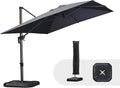 PURPLE LEAF 9'×11.5' Cantilever Patio Umbrella by PURPLELEAF