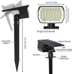 Solar Spot Lights Outdoor 6 Pack, Solar Landscape Spotlights Waterproof - Image 7