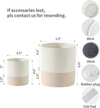 Nihow Self Watering Plant Pot for Indoor Plants: 4.5+6 Inch Ceramic Planter - Image 2