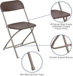 Flash Furniture Hercules™ Series Plastic Folding Chair - Image 4