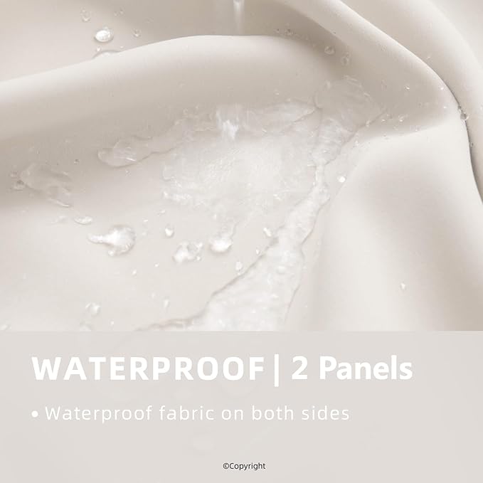 Waterproof Outdoor Curtain W105 x L84 - Image 2