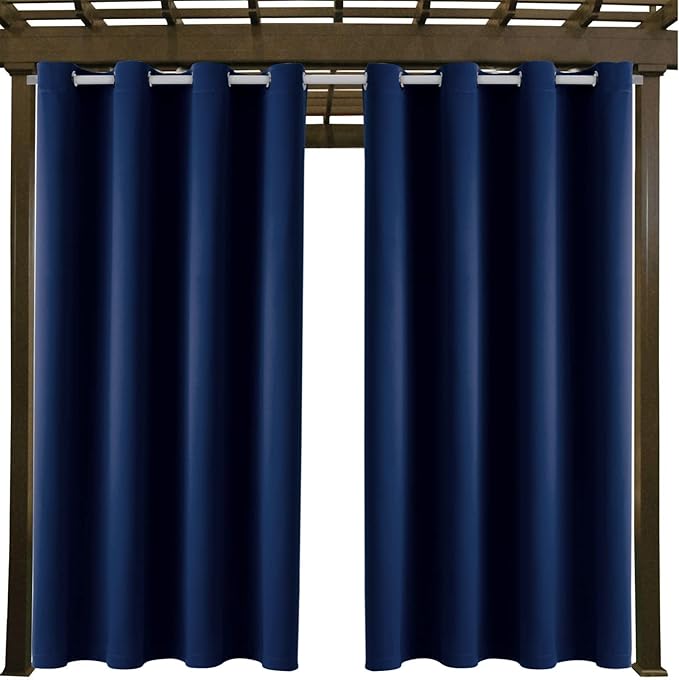 Waterproof Outdoor Curtain W52 x L84 - Image 9