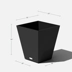 Veradek Pure Series Nobleton Plastic Planter - Image 2