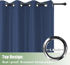 HolidayIdeas Outdoor Curtains for Patio Waterproof, 6 Panels - Image 4
