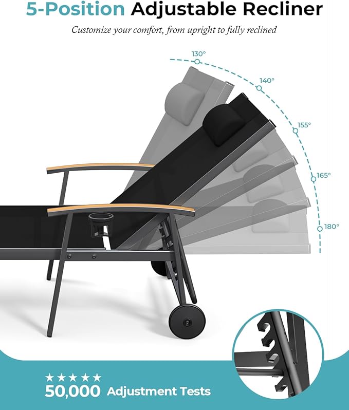 Ciokea Outdoor Lounge Chair - Image 5