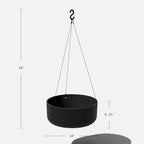 Veradek Mason Series Hanging Kona Planter - Image 3