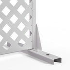 Casaphoria 72" H x 35" W Arched Metal Privacy Screen - Image 2