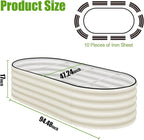 SnugNiture Galvanized Raised Garden Bed - Image 2
