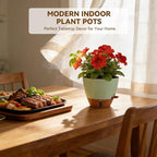 7/6.5/6/5.5/5 Inch Self Watering Pots, Plastic Flower Pots - Image 2