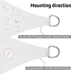 LOVE STORY Rectangle 5'x9' Waterproof Sun Shade Sail Canopy UV Block - Image 3