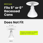 Feit Electric BR30 LED Light Bulb, 100W Equivalent, 1400 Lumens, E26 Standard - Image 9