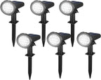 Solar Spot Lights Outdoor，Solar Lights Outdoor Waterproof IP68，Dark Sensing by Unknown