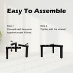 4 Pcs Three Legs Adjustable Metal Plant Stand - Image 5