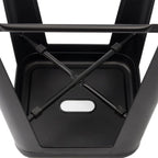 Devoko Metal Bar Stools 30" Indoor Outdoor Stackable Barstools Modern Style - Image 7