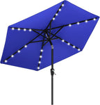 ABCCANOPY Durable Solar Led Patio Umbrellas by ABCCANOPY