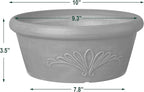 Arcadia Garden Products PSW TA25TC Plastic/Stone/Wood Composite Bulb Pan – No - Image 5
