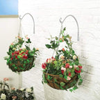 FEED GARDEN Iron Wall Hooks Decorative Metal Curved Plant Hanger Hooks - Image 7