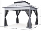 COOSHADE 11x11 Pop Up Gazebo Tent Outdoor Canopy Patio Shelter - Image 5