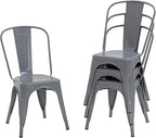 FDW Dining Chairs Set of 4 by FDW
