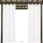Waterproof Outdoor Curtain W52 x L84 - Image 9