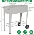 Elevated 32" Tall Raised Garden Bed - Image 2