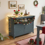 HIPS All-Weather Outdoor Storage Cabinet, Outdoor Sideboard - Image 8