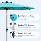 Garvee 10FT Patio Umbrella - Image 4