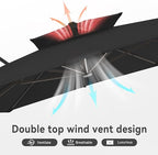 10 X 13 FT Cantilever Outdoor Patio Umbrella - Image 6