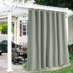 RYB HOME Extra Wide Outdoor Curtains by RYBHOME