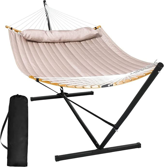 SUNCREAT 55 Inch Large Double Hammock by SUNCREAT
