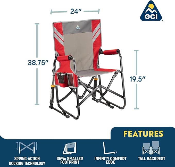 GCI Outdoor Stowaway Rocker - Image 2