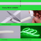 AC 110V COB LED Strip Lights Outdoor Waterproof 65.6ft, IP65 Flexible Cuttable - Image 7