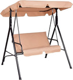 Tangkula 2 Person Porch Swing, Outdoor Swing by TANGKULA