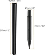 MECCANIXITY Plastic Ground Spikes 8.2 Inch Landscape Stakes - Image 2