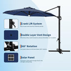 Garvee 10 ft Cantilever Patio Umbrella - Image 3