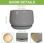 G EPGardening Modern Ceramic Planter - Image 3