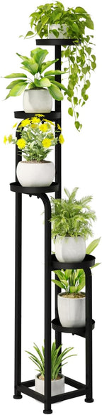 Bamworld Tall Plant Stand Indoor Outdoor, Corner Metal Flower Pot Stands by Bamworld
