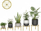5 Pack Metal Plant Stand Home Flower Stand Shelf - Image 2