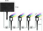 Zyan Solar Color Changing RGB Spotlights - Image 8