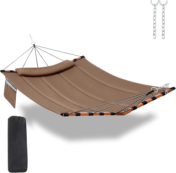 TegerDeger 12FT 2 Person Hammock Large Hammock 450LB Capacity by Tegerdeger