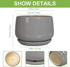 G EPGardening Ceramic Pot for Plants - Image 3