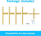 Heavy Plant Stand for 10"-16" Plant Pot Indoor Outdoor Corner, Adjustable Metal - Image 4
