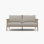 Acanva Modern All-Weather Aluminum Outdoor Patio Sofa - Image 9