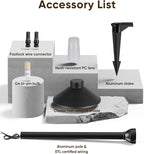 PARTPHONER Low Voltage Landscape Lighting 6-Pack, Aluminum 12V Pathway Lights - Image 3
