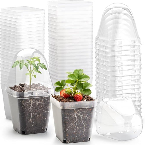 2.7 Inch Square Nursery Pots by RooTrimmer