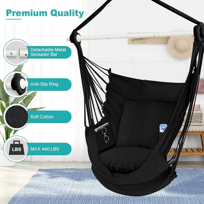 Outerman Hammock Chair, Hanging Chair - Image 4