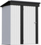 Patiowell 5x3 FT Outdoor Storage Shed, Garden Tool Shed - Image 2